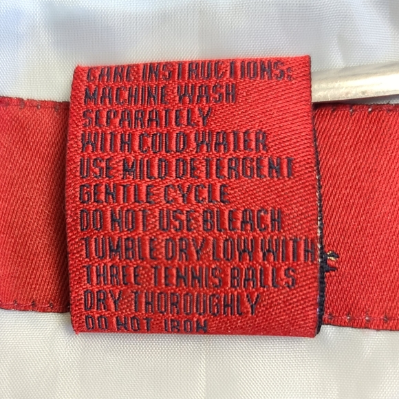 Paris Blues Down/Feather Insulated Hooded Jacket Sz M - Picture 12 of 12